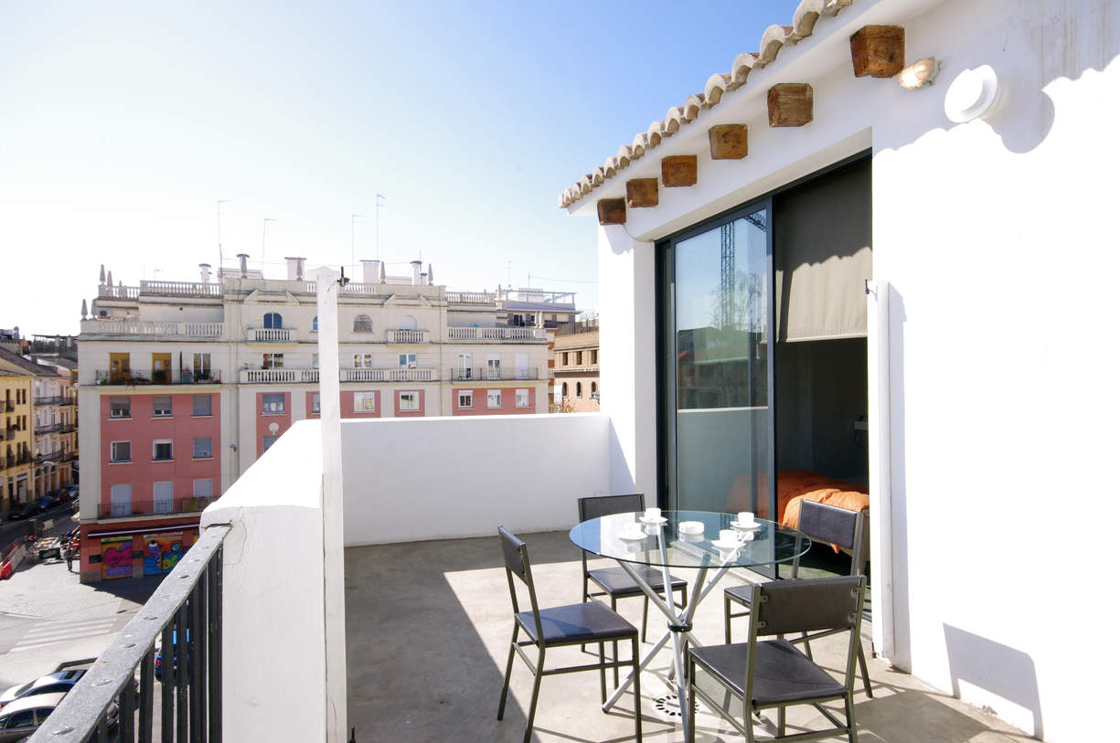 MS 7 2 Bedroom Penthouse with terrace Old Town Valencia